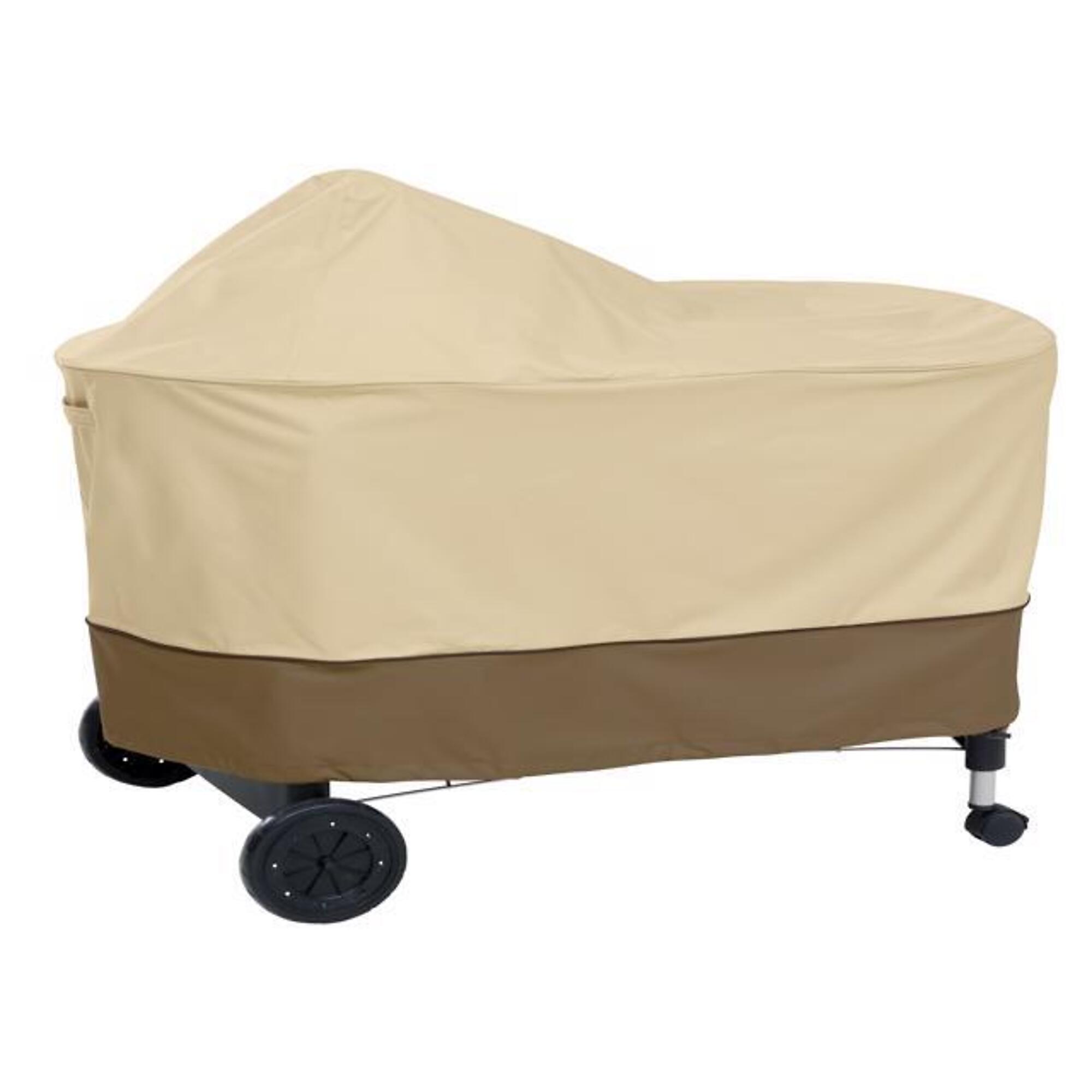 Classic Accessories Veranda Weber Performer Grill Cover, Tan, Polyester, Model# 55-411-011501-00
